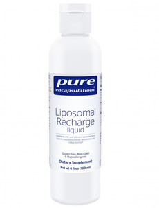 pure encapsulations liposomal glutathione liquid Liposomal Recharge liquid